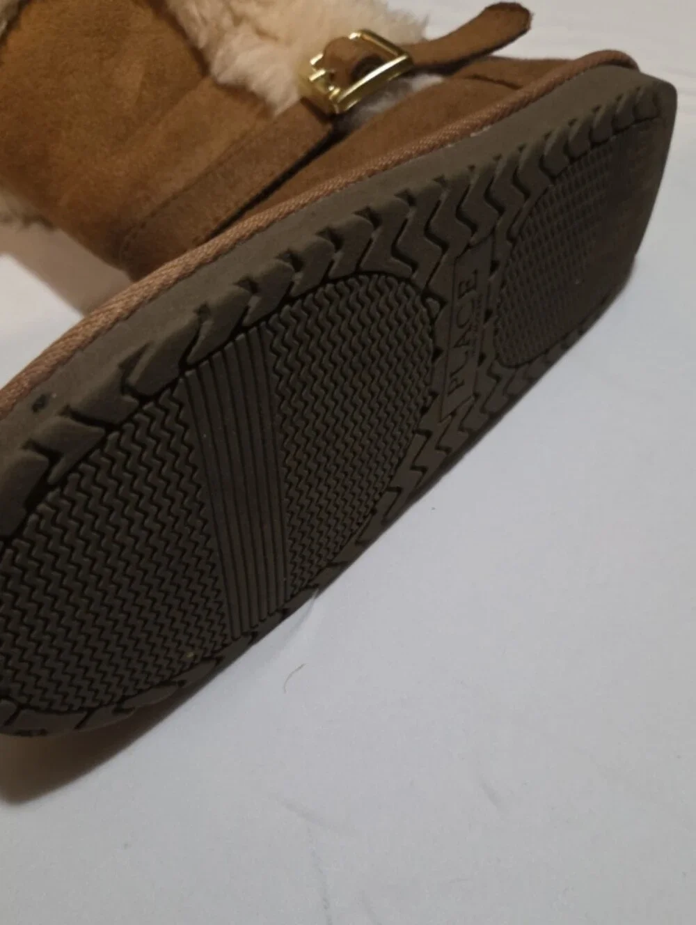 Children's Place girls size 3 brown suede boots #06
